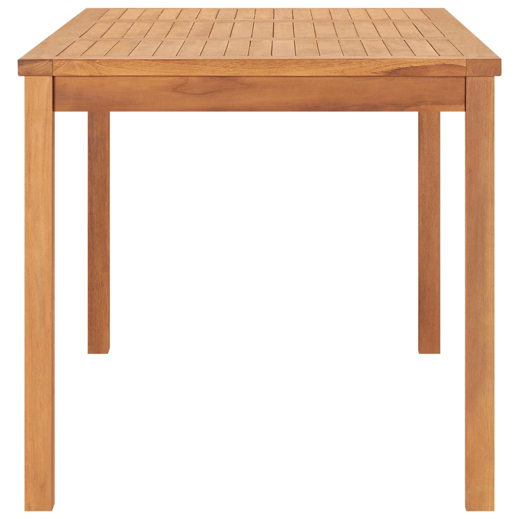 Stół ogrodowy tekowy 160x80x77 cm + 4 krzesła