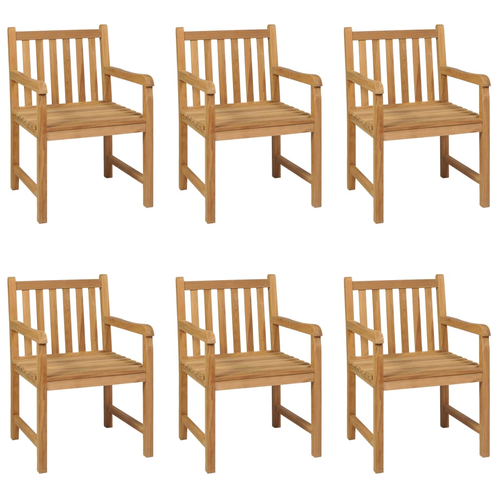 Thumbnail - vidaXL 7-teiliges Garten-Ess-Set 160 x 80 cm Massivholz Teak