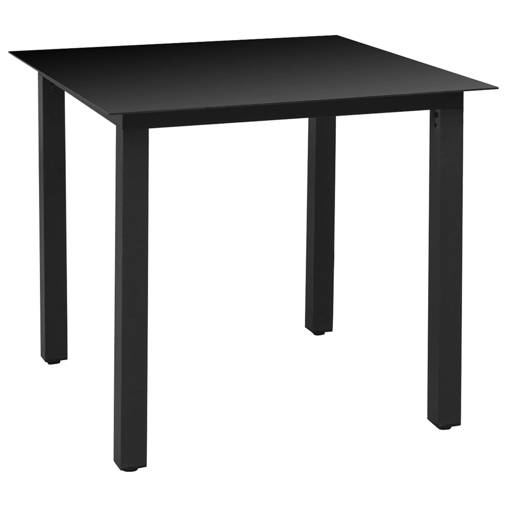 

vidaXL 3-delige Tuinset zwart