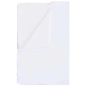 vidaXL Madrassbeskyttere vanntett 2 stk bomull 80x200 cm hvit