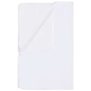 vidaXL Patjansuojukset vedenpit&auml;v&auml; 2 kpl puuvilla 120x200 cm valkoinen