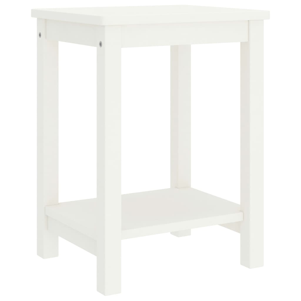 Nachttisch Weiß 35x30x47 cm Massivholz Kiefer kaufen