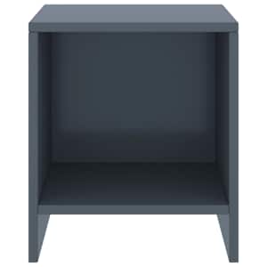 vidaXL Nachttisch Hellgrau 35x30x40 cm Kiefer Massivholz