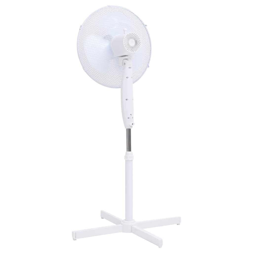 Fehér álló ventilátor Φ40 cm 120 cm 