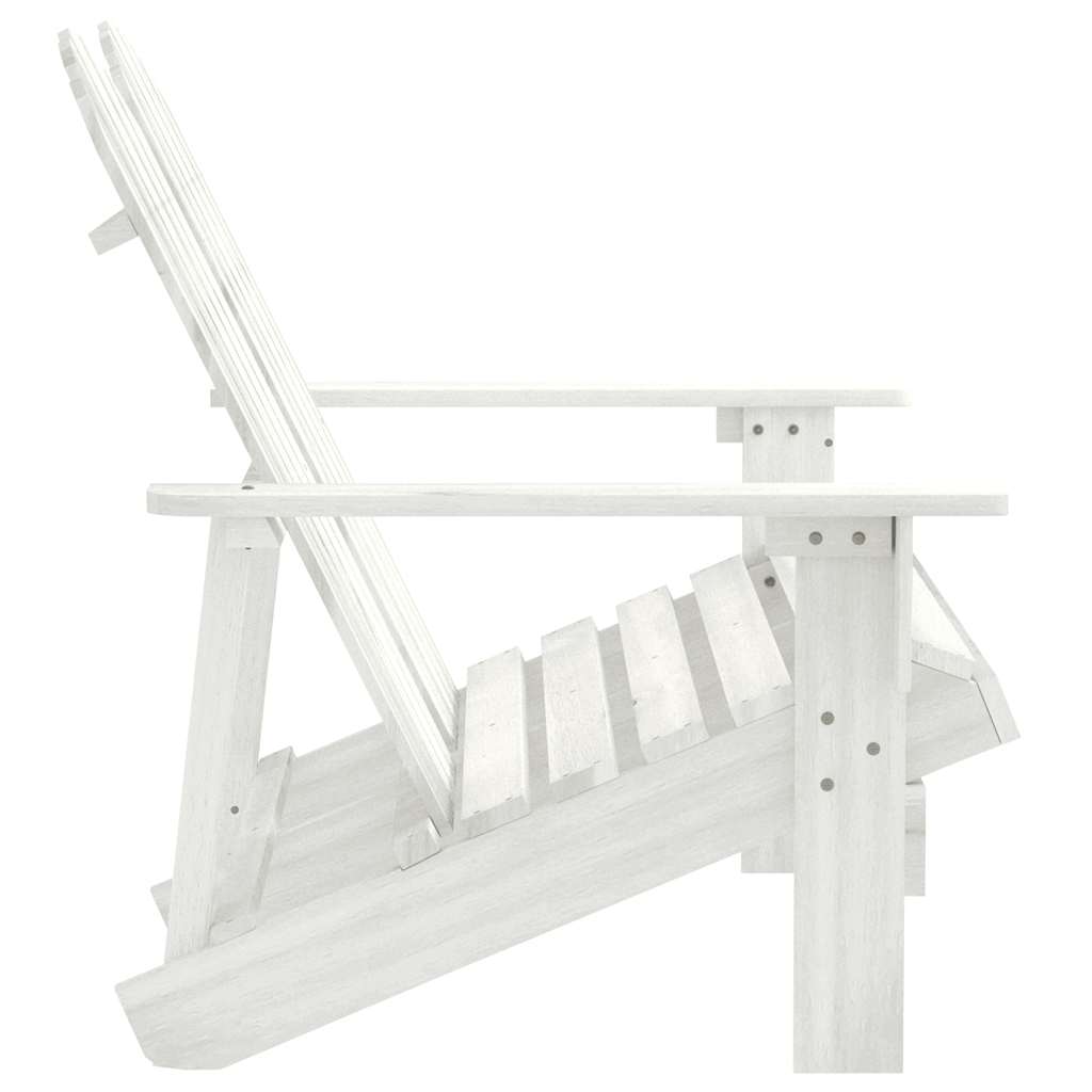 Sedia 2 Posti Da Giardino Adirondack In Abete Massello Bianco VidaXL 12 width=274