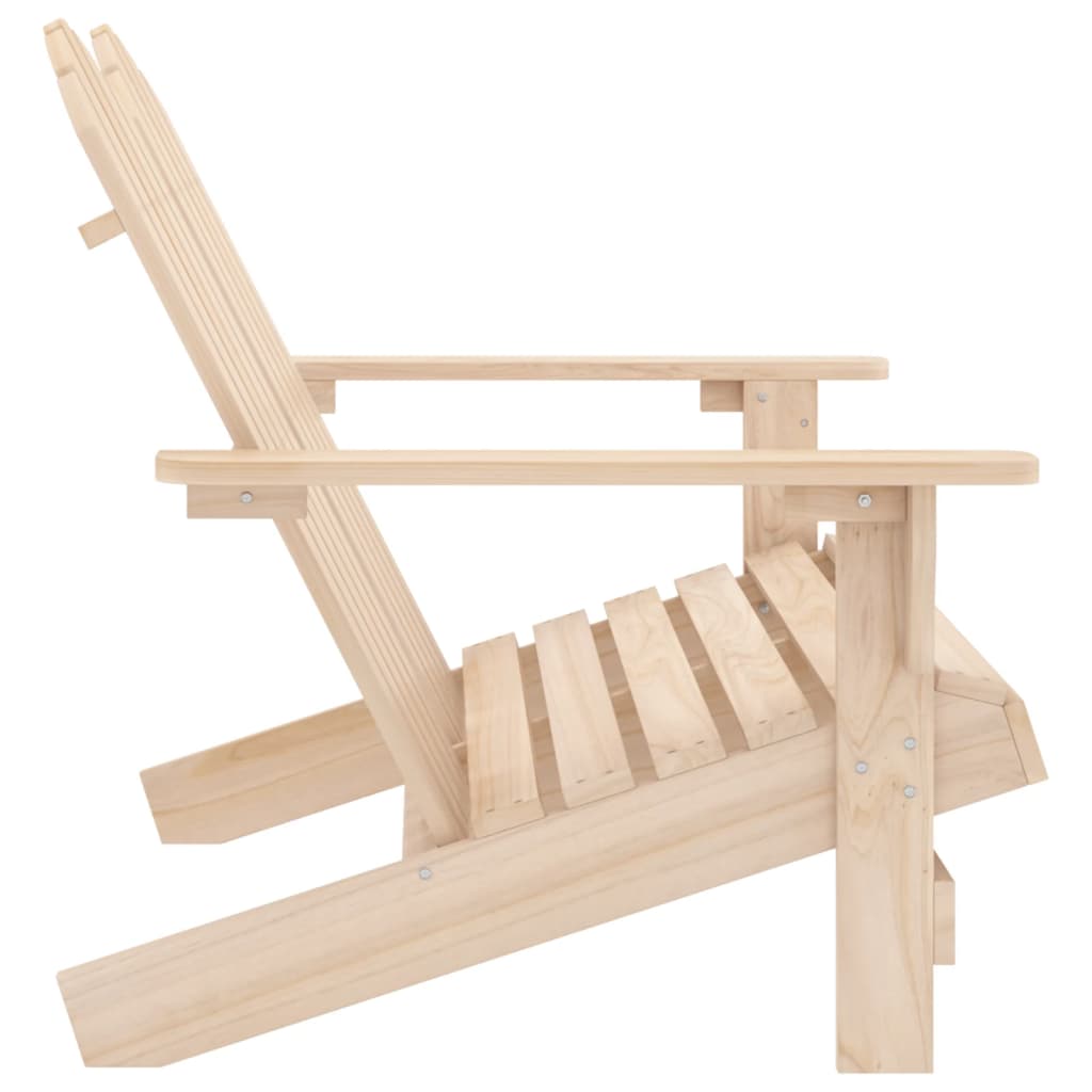 Thumbnail - vidaXL Adirondack-Gartenbank 2-Sitzer Massivholz Tanne