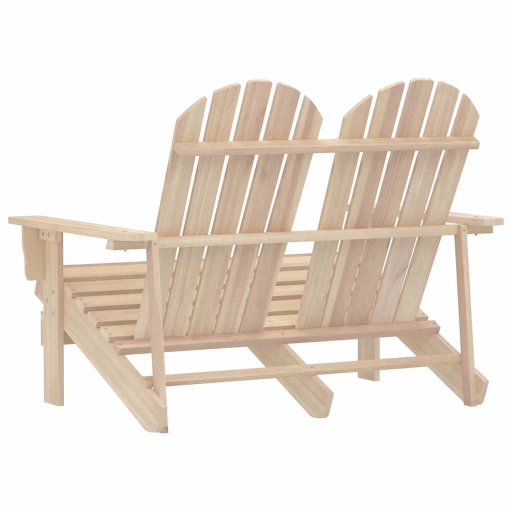 Chaise De Jardin Adirondack 2 Places Bois De Sapin Massif VidaXL 15 width=274