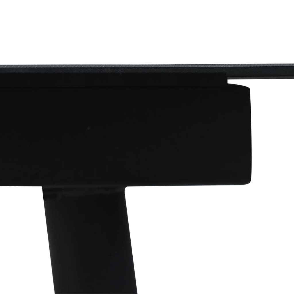 Zestaw Mebli Ogrodowych Rattan PVC, Czarny, 59x58x85,5 cm