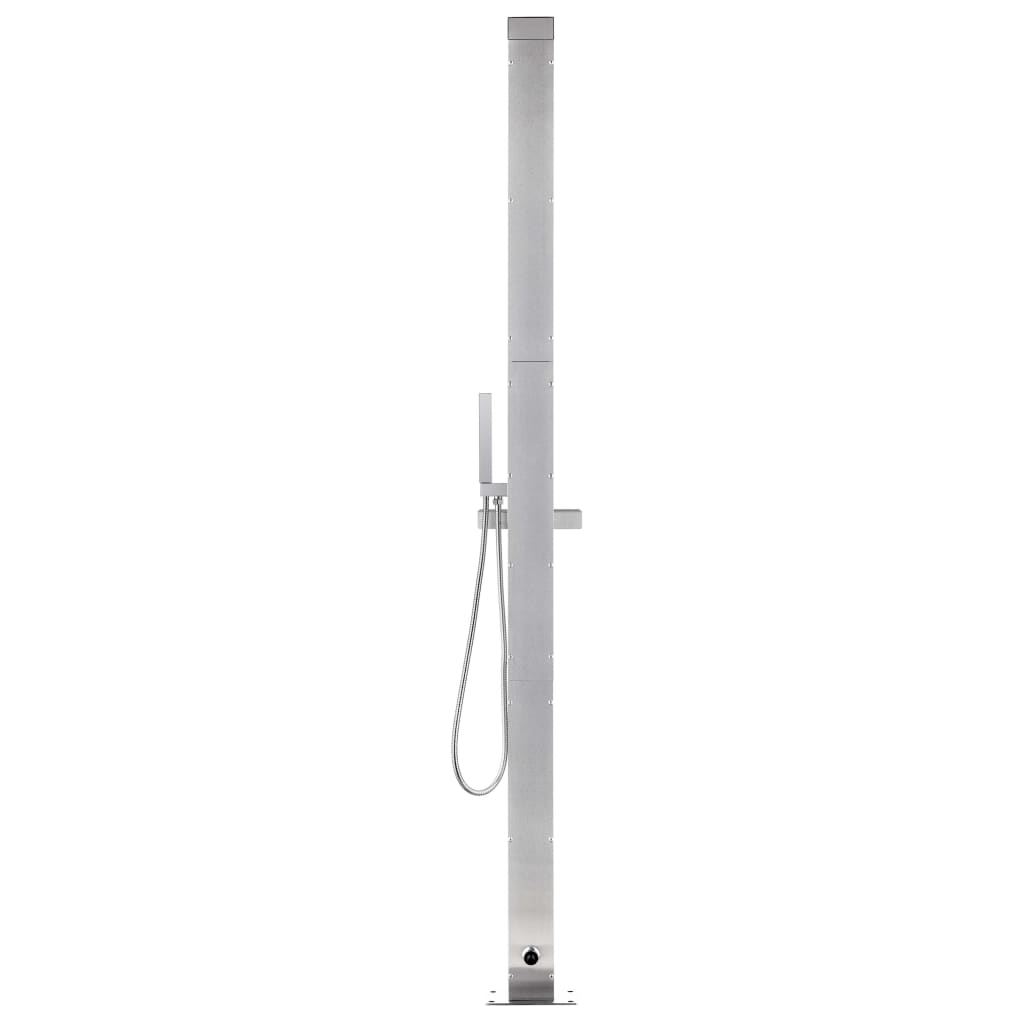 Douche De Jardin 220 Cm Acier Inoxydable VidaXL 16 width=274