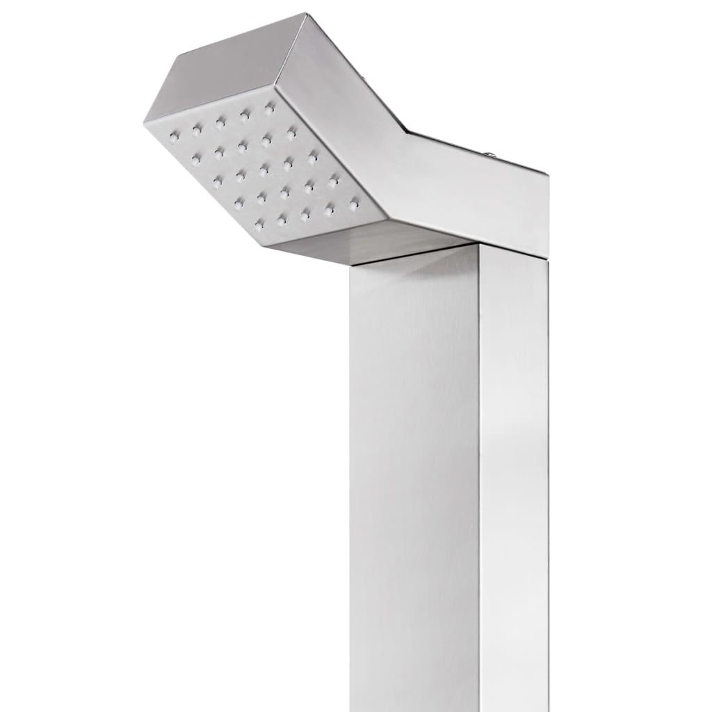 Douche De Jardin 220 Cm Acier Inoxydable VidaXL 17 width=274