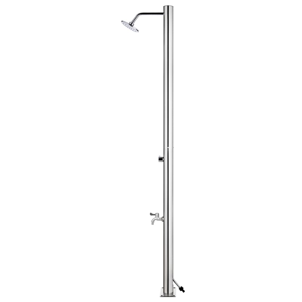 Douche De Jardin 215 Cm Acier Inoxydable VidaXL 15 width=274
