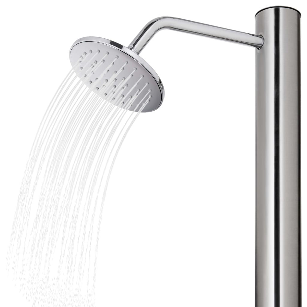 Douche De Jardin 215 Cm Acier Inoxydable VidaXL 18 width=274