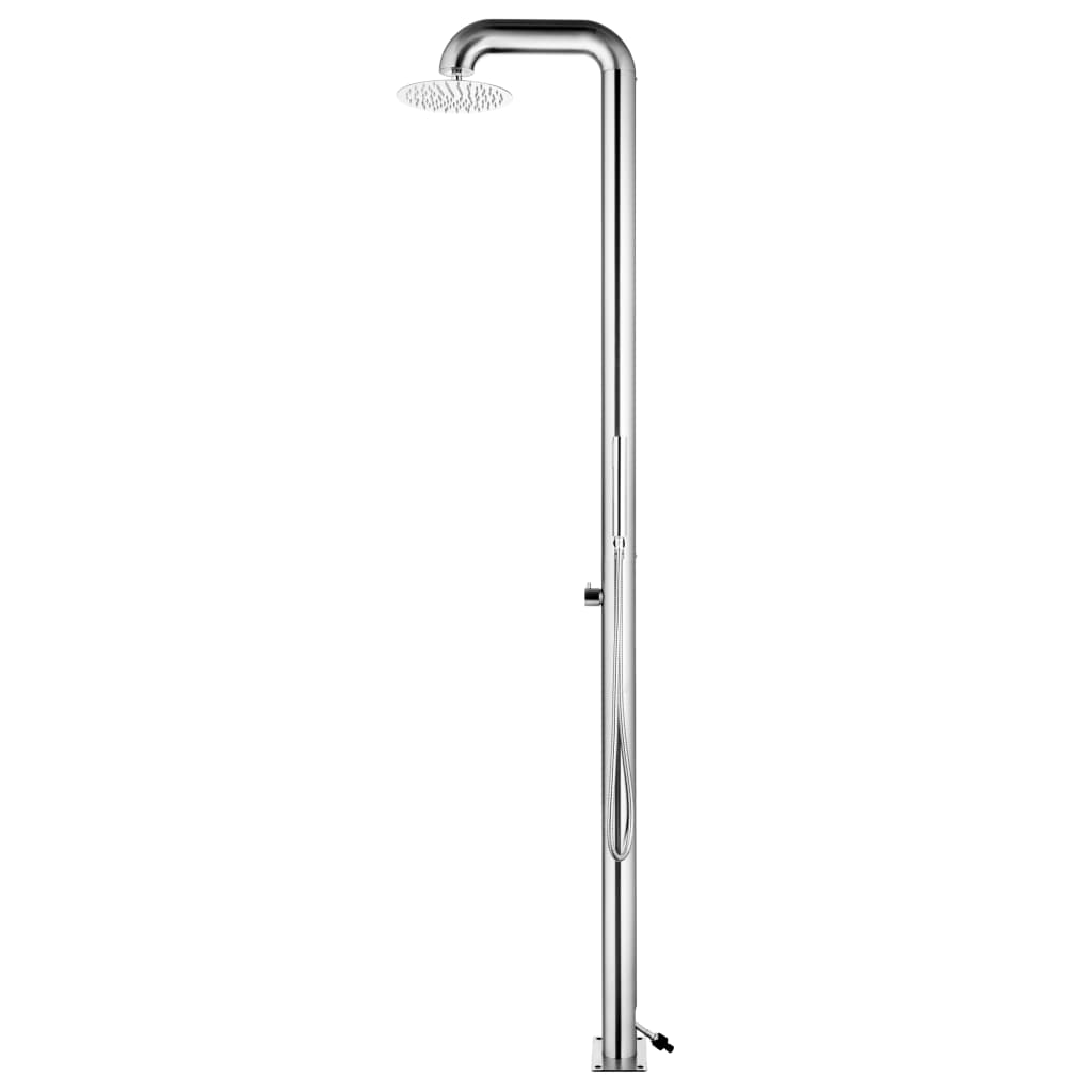 Douche De Jardin 225 Cm Acier Inoxydable VidaXL 15 width=274