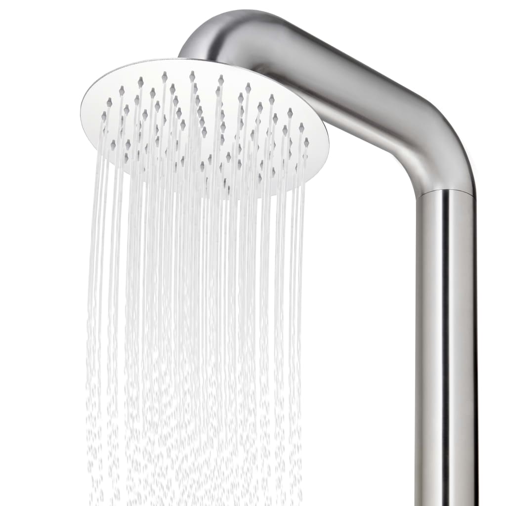 Douche De Jardin 225 Cm Acier Inoxydable VidaXL 18 width=274