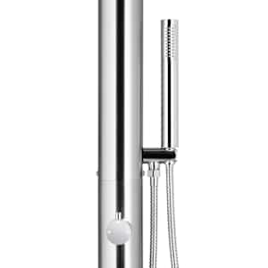 Zahradní sprcha 225 cm nerezová ocel - obrázek 8