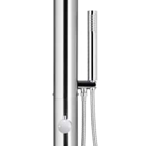 Zahradní sprcha 220 cm nerezová ocel - obrázek 9