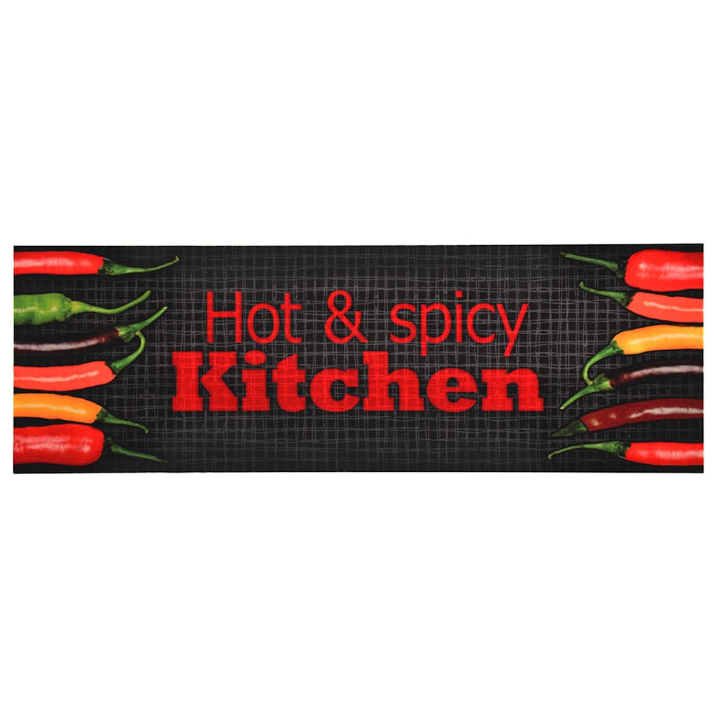 vidaXL Kuchyňský koberec pratelný Hot & Spicy 60 x 300 cm