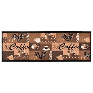 Kuhinjska preproga pralna Coffee rjava 60x180 cm