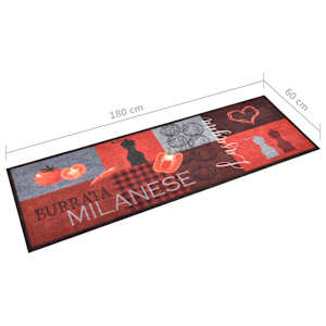 Kuchyňský koberec pratelný Rajčata 60 x 180 cm - obrázek 5