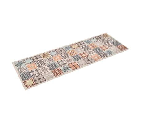 vidaXL Kitchen Carpet Washable Mosaic Colour 45x150 cm