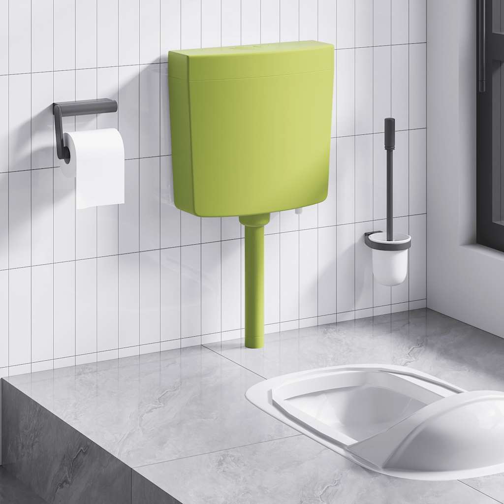 WC nádržka so spodným prívodom vody 3/6 l, olivovo zelená 148007