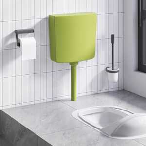 Splachovací WC nádržka se spodním přívodem vody 3/6 l olivová