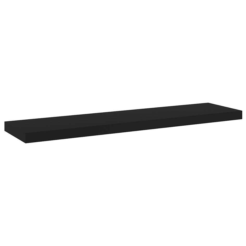 

vidaXL Wandschappen 8 st 40x10x1,5 cm spaanplaat zwart