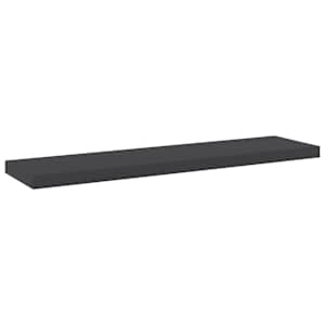 Přídavné police 8 ks šedé 40 x 10 x 1,5 cm dřevotříska - obrázek 2