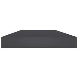 Přídavné police 8 ks šedé 40 x 10 x 1,5 cm dřevotříska - obrázek 3