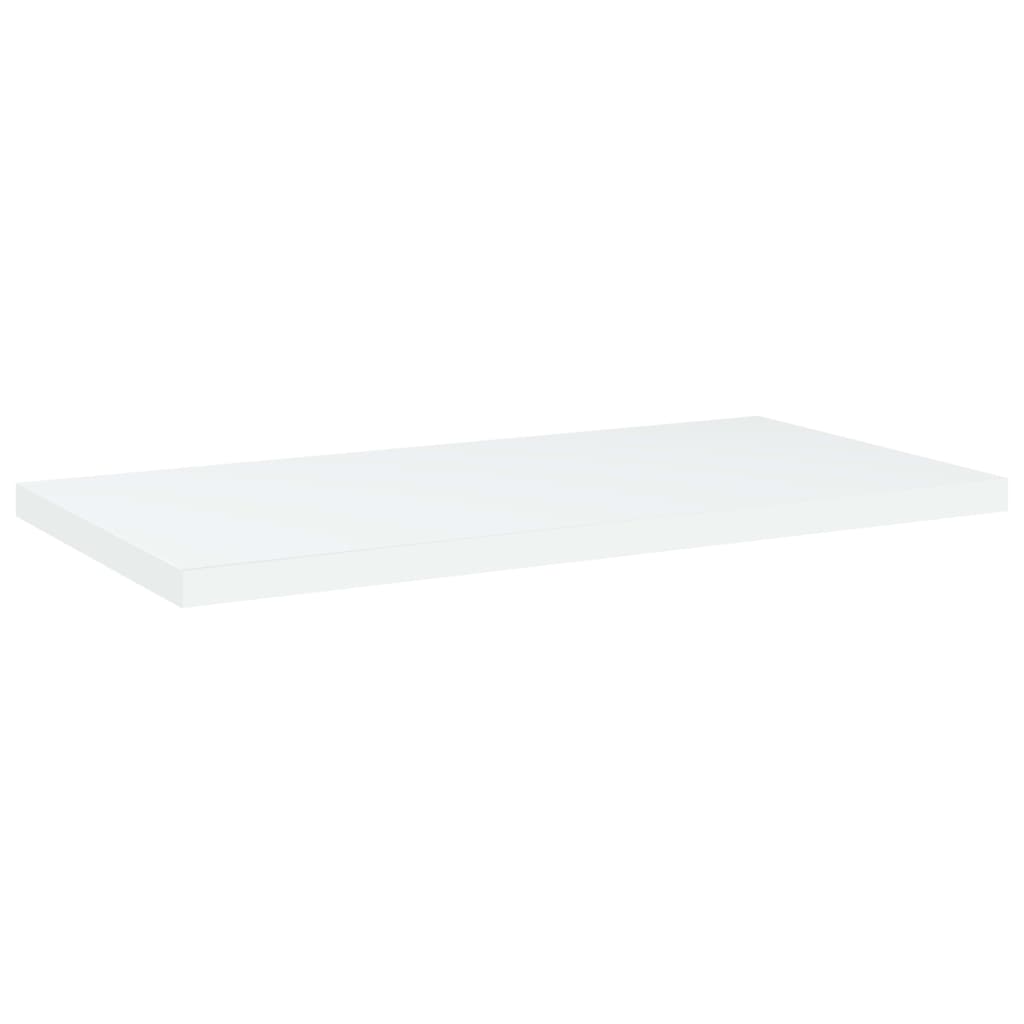 

vidaXL Wandschappen 4 st 40x20x1,5 cm spaanplaat wit