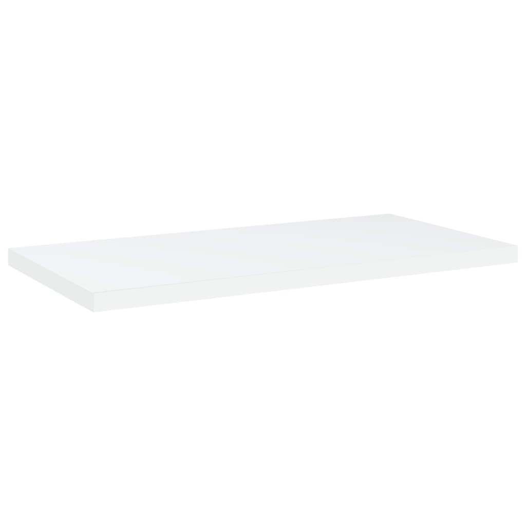 

vidaXL Wandschappen 8 st 40x20x1,5 cm spaanplaat wit