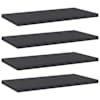 vidaXL riiuliplaadid 4 tk, hall, 40x20x1,5 cm, puitlaastplaat