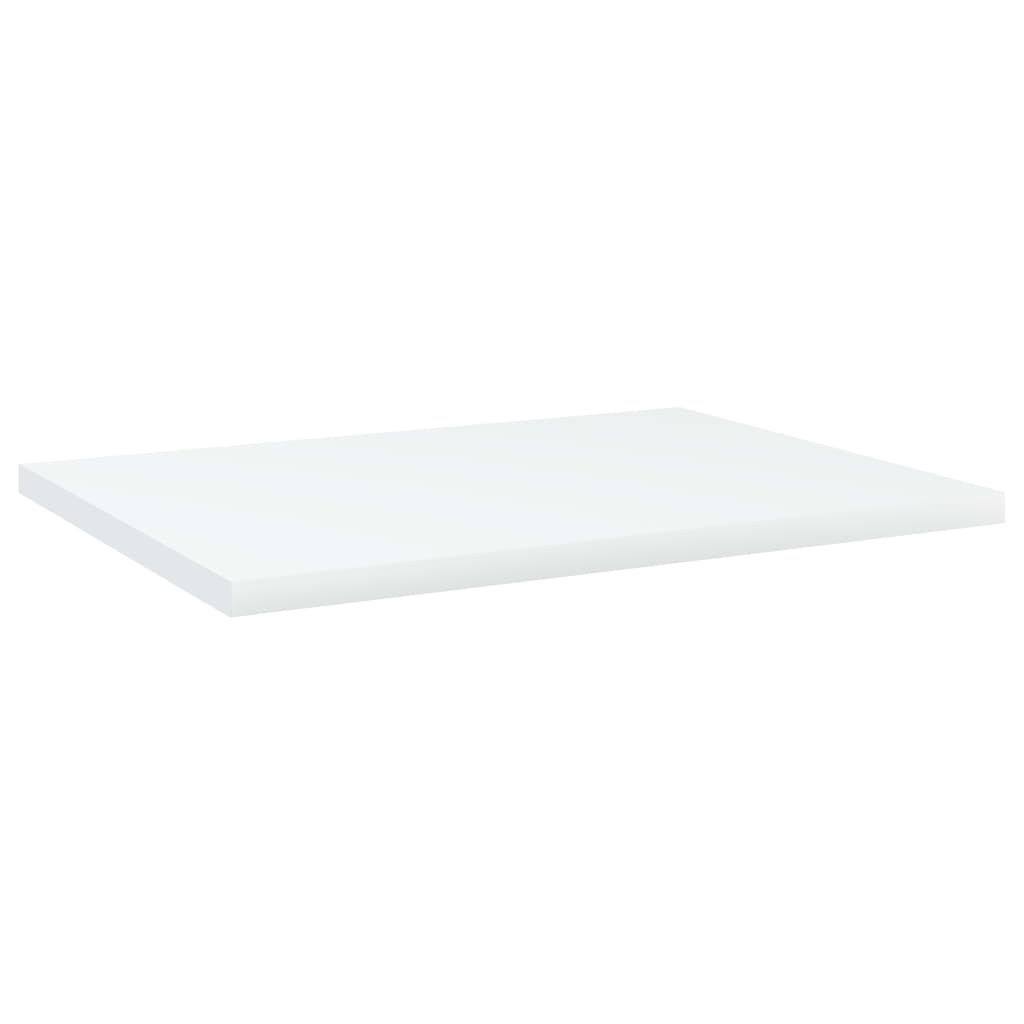 

vidaXL Wandschappen 8 st 40x30x1,5 cm spaanplaat wit