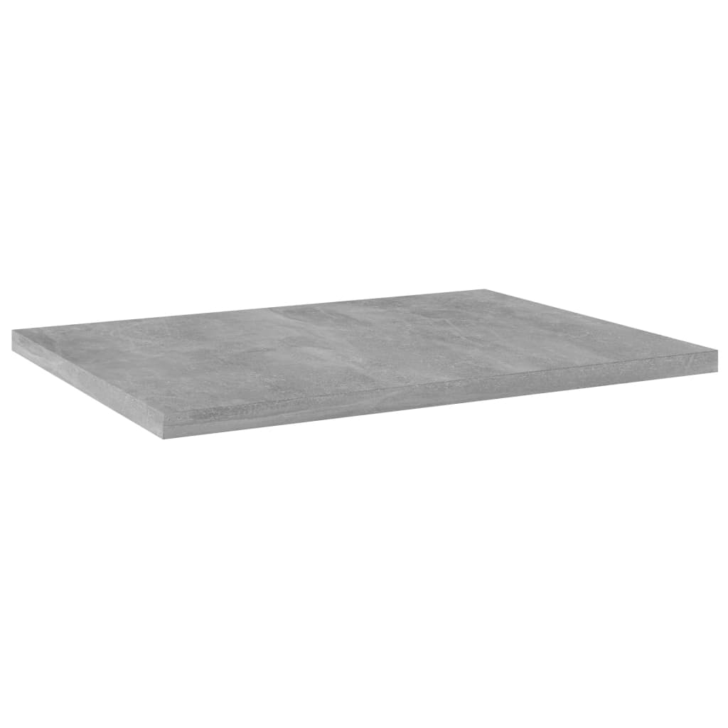 

vidaXL Wandschappen 4 st 40x30x1,5 cm spaanplaat betongrijs