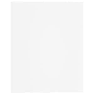 Přídavné police 4 ks bílé 40 x 50 x 1,5 cm dřevotříska - obrázek 4