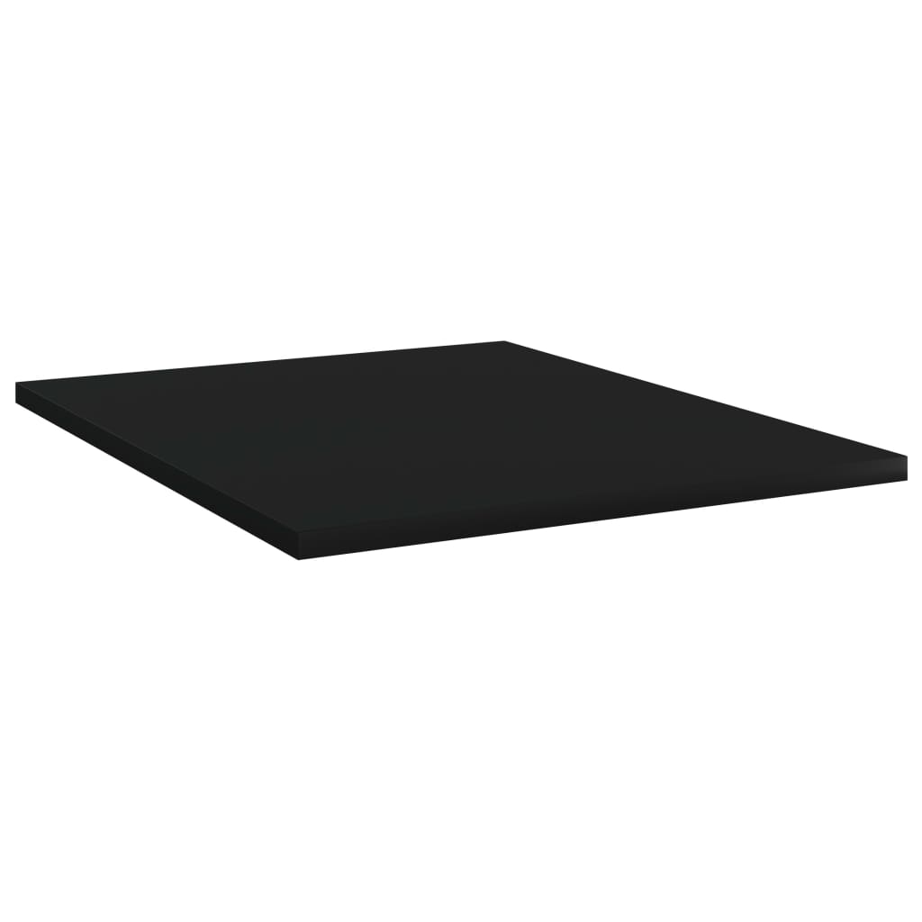 

vidaXL Wandschappen 8 st 40x50x1,5 cm spaanplaat zwart