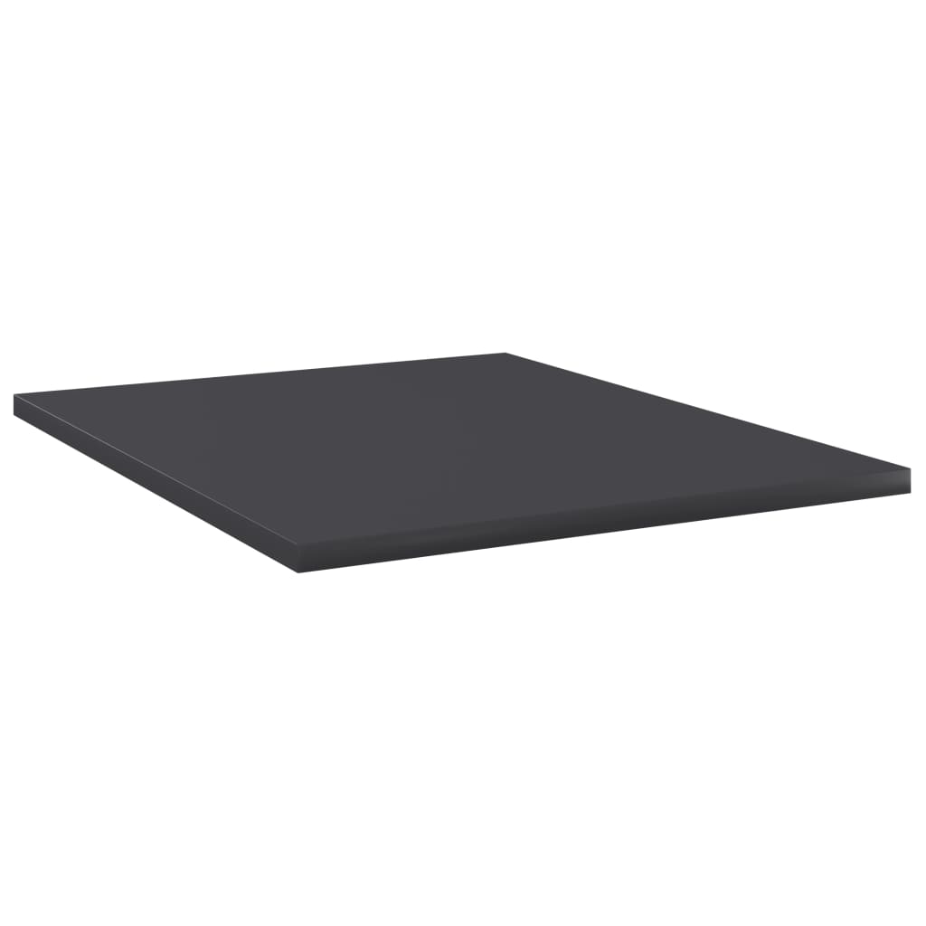 

vidaXL Wandschappen 8 st 40x50x1,5 cm spaanplaat grijs
