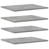 vidaXL riiuliplaadid 8 tk, betoonhall, 40x50x1,5 cm, tehispuit