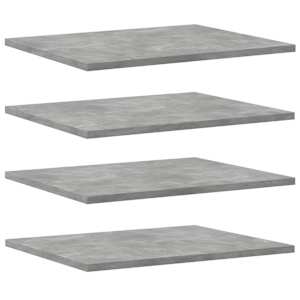 vidaXL riiuliplaadid 8 tk, betoonhall, 40x50x1,5 cm, tehispuit