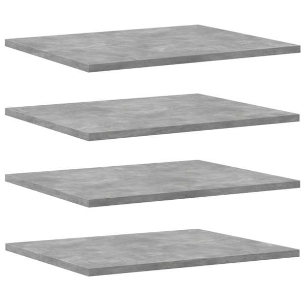 vidaXL riiuliplaadid 8 tk, betoonhall, 40x50x1,5 cm, tehispuit