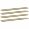 vidaXL riiuliplaadid 4 tk, Sonoma tamm, 60x10x1,5 cm, puitlaastplaat