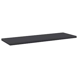 Přídavné police 4 ks šedé 60 x 20 x 1,5 cm dřevotříska - obrázek 2