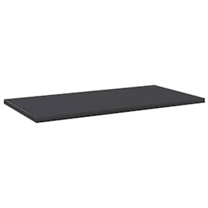 Přídavné police 4 ks šedé 60 x 30 x 1,5 cm dřevotříska - obrázek 2
