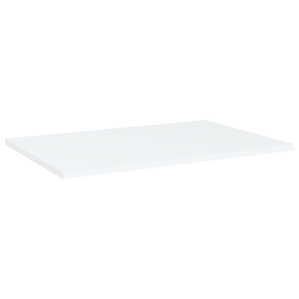 

vidaXL Wandschappen 8 st 60x40x1,5 cm spaanplaat wit