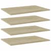 vidaXL riiuliplaadid 4 tk, Sonoma tamm, 60x40x1,5 cm, tehispuit