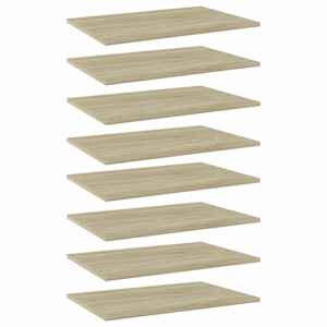 vidaXL riiuliplaadid 8 tk, Sonoma tamm, 60x40x1,5 cm, puitlaastplaat
