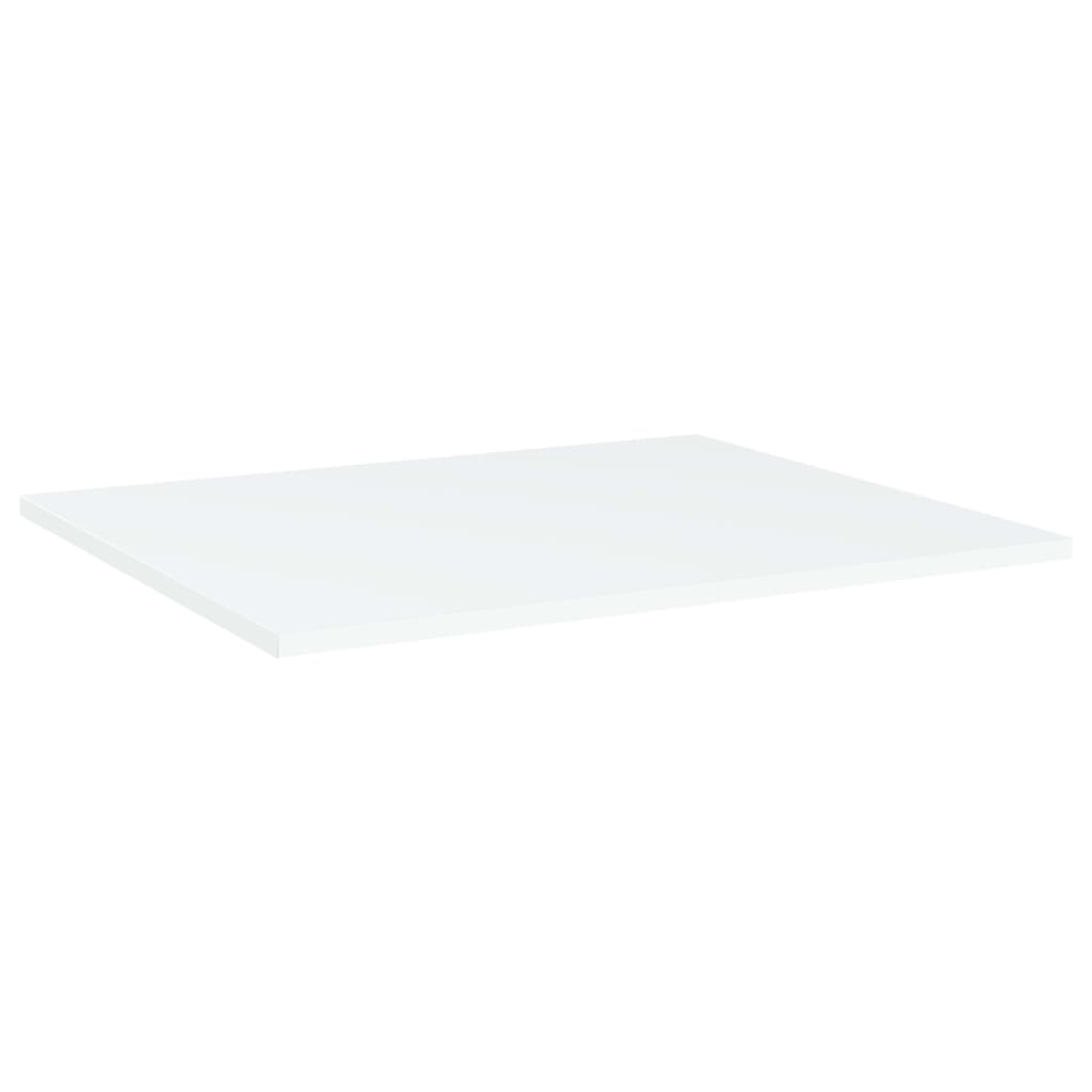 

vidaXL Wandschappen 8 st 60x50x1,5 cm spaanplaat wit