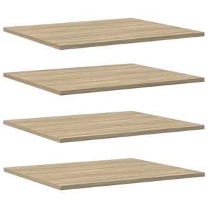 vidaXL riiuliplaadid 8 tk, Sonoma tamm, 60x50x1,5 cm, puitlaastplaat