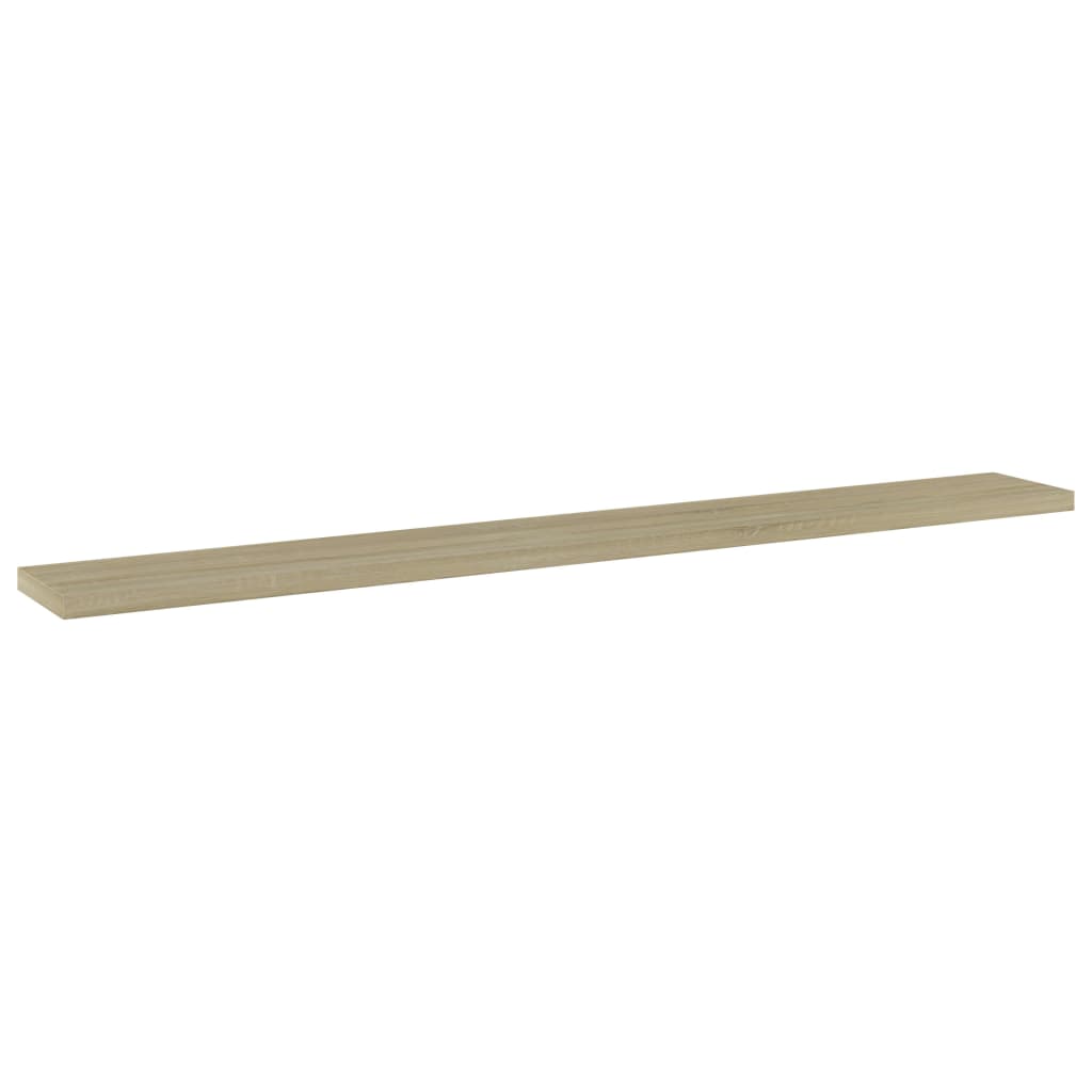 

vidaXL Wandschappen 8 st 80x10x1,5 cm spaanplaat sonoma eikenkleurig