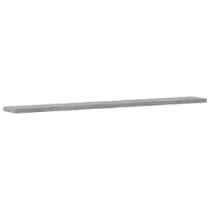 Přídavné police 8 ks betonově šedé 80 x 10 x 1,5 cm dřevotříska - obrázek 4
